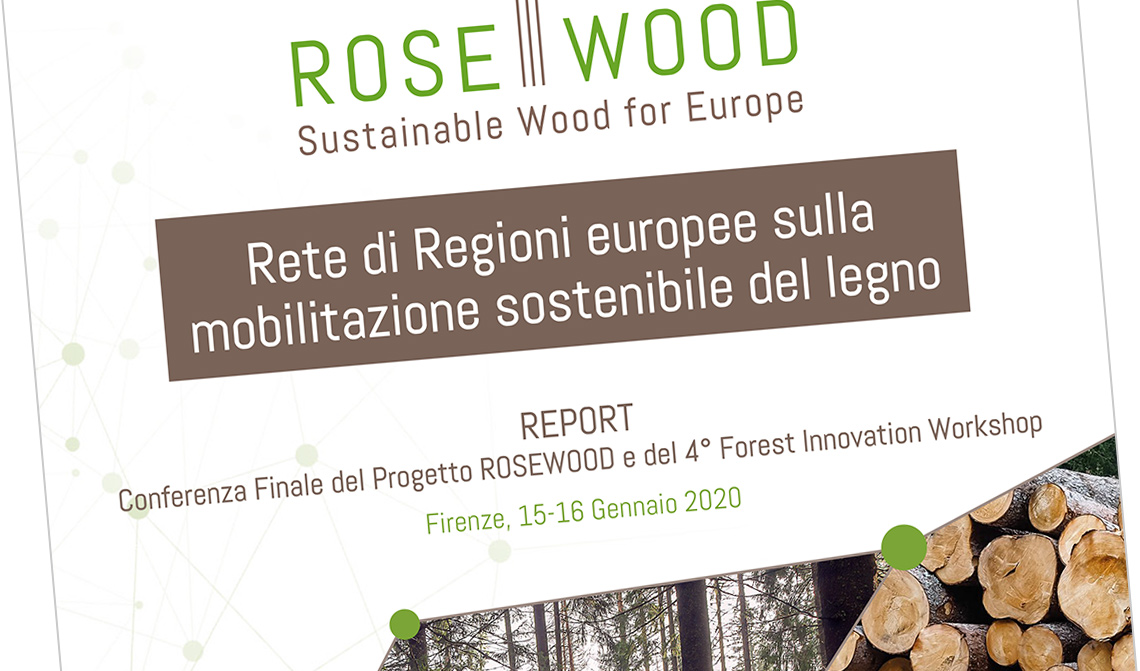 Report evento finale progetto Rosewood e 4° Forest Innovation Workshop